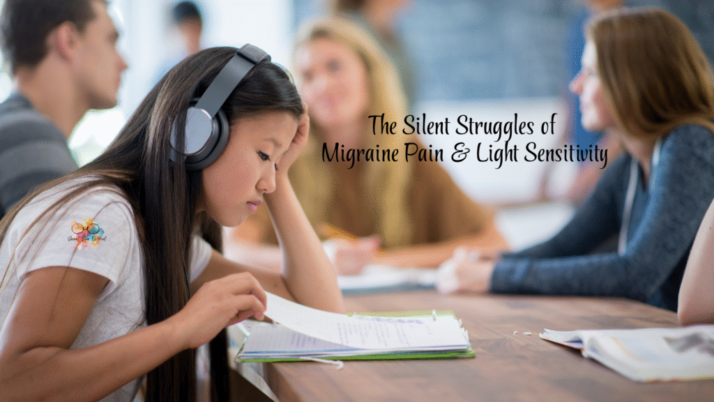 silent struggle of migraine pain