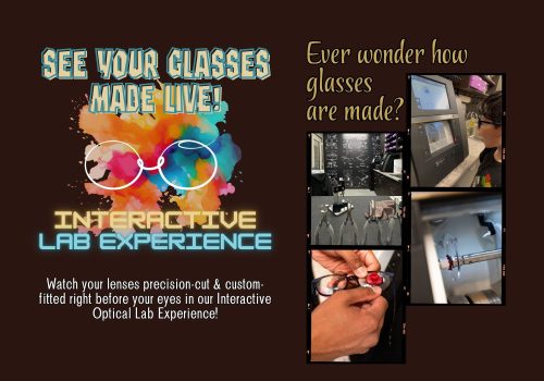 lens-lab-closeup.jpg Licensed optician edging high-index lenses for boutique eyewear Sugar Hill clients